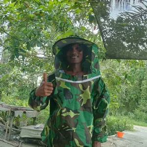 Baju Anti Lebah Jaket Panen Madu Murni Trigona klanceng Kelulut Apis Anti Sengat Lebah Melindungi