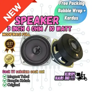 Speaker 3 Inch 4 Ohm 10 Watt Modifikasi