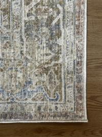 Gambar Karpet Lantai Minimalis Vintage Abstrak Modern Design Turki Indore F156CT Beige Somon - 120x170 dari Sufi Carpet Kota Administrasi Jakarta Pusat 5 Tokopedia