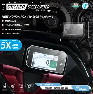 STICKER ANTIGORES SPEEDOMETER NEW HONDA PCX 160 Roadsync 2025