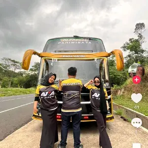 Alfarizi Kaos Bus Versi Jersey Dewasa Original Sporty Nyaman Perjalanan Pariwisata Kain Milano Adem Lembut Ukuran S M L XL XXL