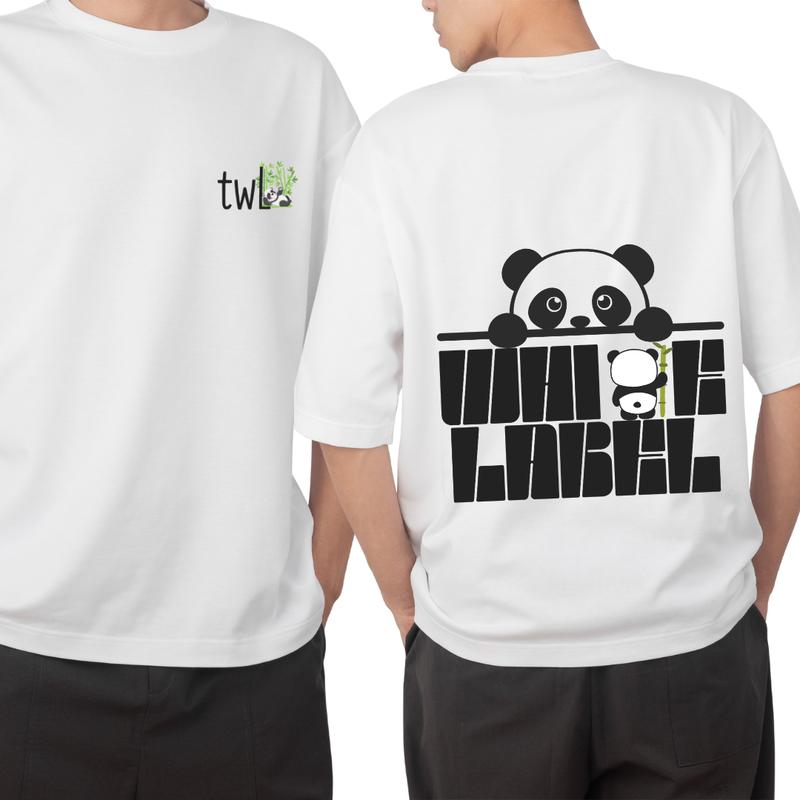 Product Introduction of 300GSM Premium Oversized POPPANDA BW22 T-shirt 100% Cotton Premium Quality TheWhitelabel - BW22 23