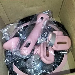 [EXCLUSIVE BABYOLIV] TEXANIA SET Panci Soup dan Frypan PINK Anti Lengket 20cm Multifungsi Mudah Dibersihkan Kualitas Foodgrade Kitchenware