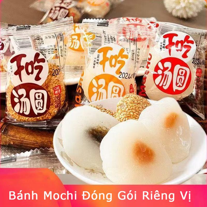  Bánh Mochi Đóng Gói Riêng Vị Vừng & Vị Lạc - Đồ Ăn Vặt Ngọt Ăn Liền - Thưởng Thức Thơm Mát & Tasty 