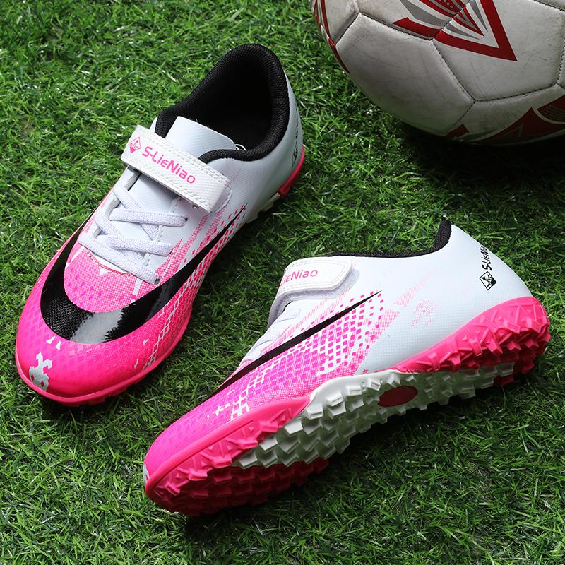 Product Introduction of JINTOHO Kids Soccer Shoes Society Children School Football Boots Cleats Grass Sneakers Boy Girl Outdoor Athletic Training Sport Footwear 26