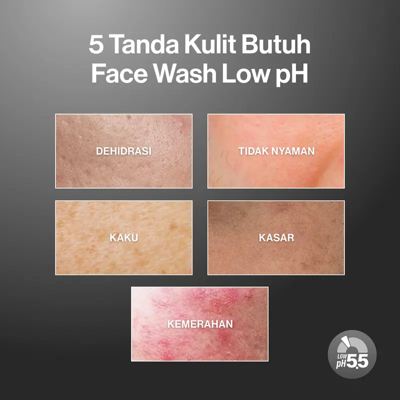 Kahf Face Wash Triple Action Oil and Comedo Defense 100 ml - Sabun Cuci Muka Pria Anti Komedo dan Kulit Berminyak - Suitable for Daily Use 5