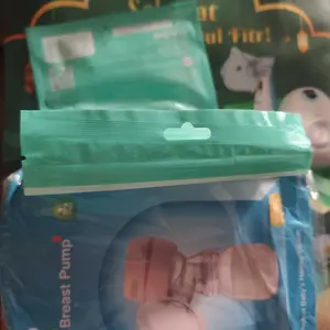 Dr.Isla MSB05X Temp-Sensitive Milk Temp Kantong ASI Sekali Pakai 150Ml/100 Buah Kemasan Susu Bayi Kelahiran Putih BPA Free & Aman