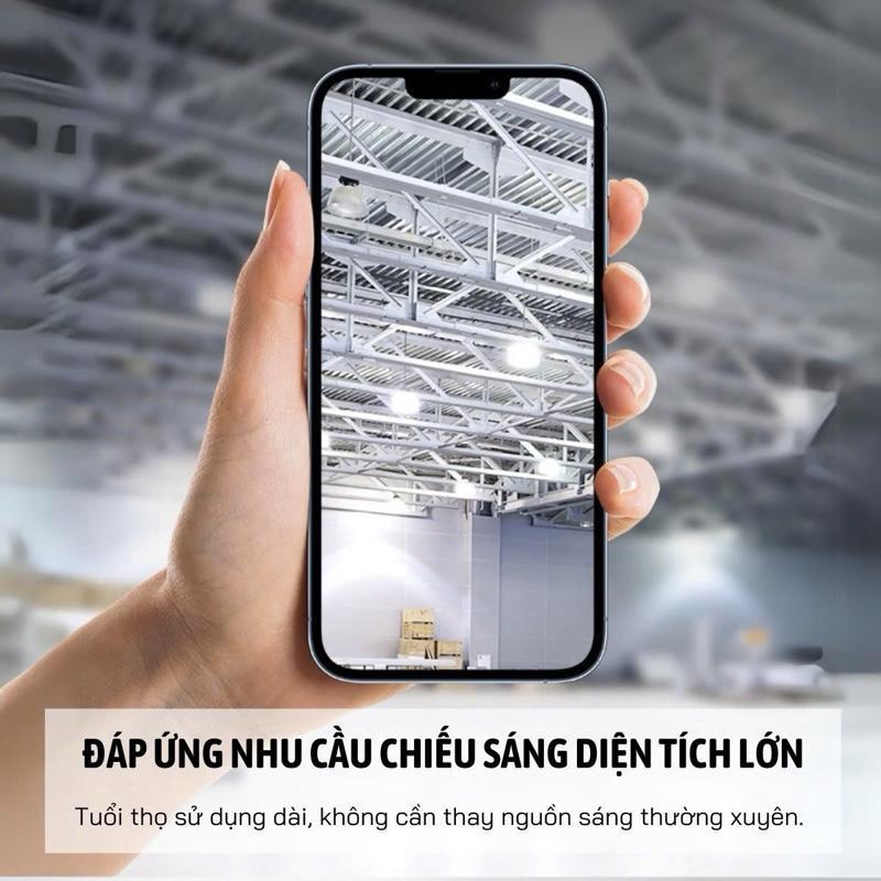 Bóng Đèn LED 150W Chiếu Sáng Rộng Tiết Kiệm Điện. Bảo Hành Lỗi 1 Đổi 1 3