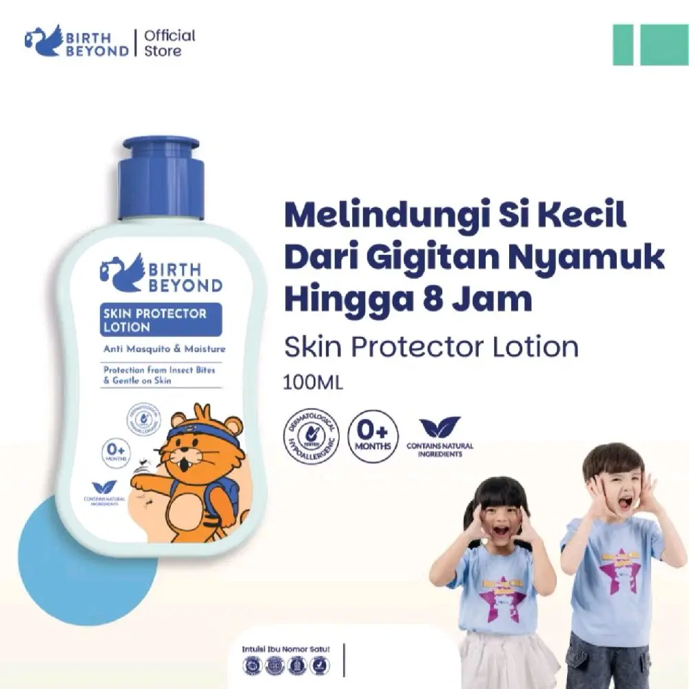 Birth Beyond Skin Protector Lotion (Anti Mosquito & Bugs Repellent) 100ml - Lotion Anti Nyamuk