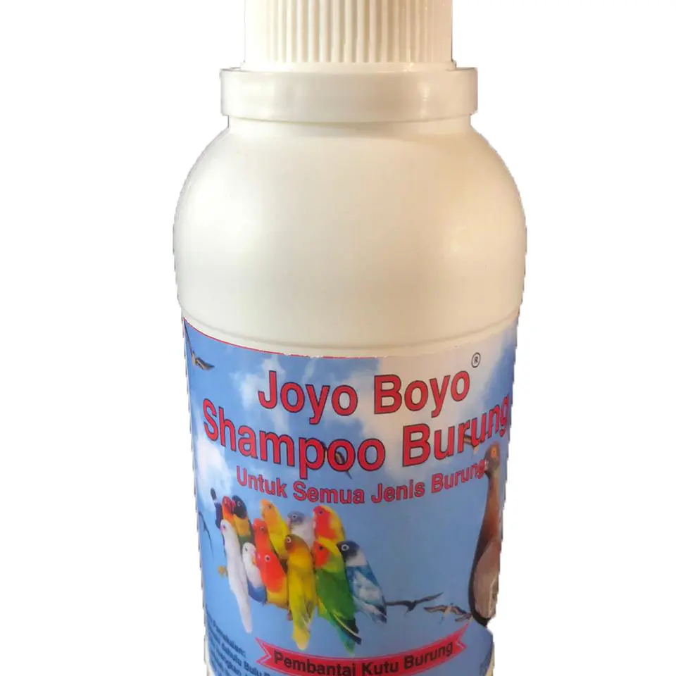 Shampoo Burung Joyo Boyo Pembasmi Kutu Burung, Menutrisi Burung 250 ml