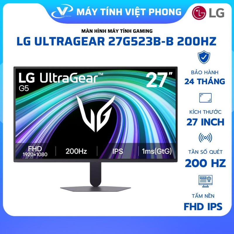MÀN HÌNH GAMING LG ULTRAGEAR 27G523B-B 25G523B-B 25" FHD IPS 200Hz 1ms