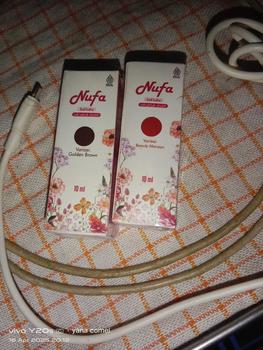 Product Review of NUFA HENNA KUKU INAIKUKU HENNAKUKU KUTEK HENNA Black Brown Cherry Maroon from 𝚢**𝚊 0