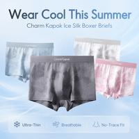 Gambar Charm Kapok Men's Underwear Celana Dalam Pria CD Pria Nyaman dan Stylish CKB011-2 - GRAY (1PCS), L 40-55KG dari Charm Kapok. Kota Tangerang 5 Tokopedia