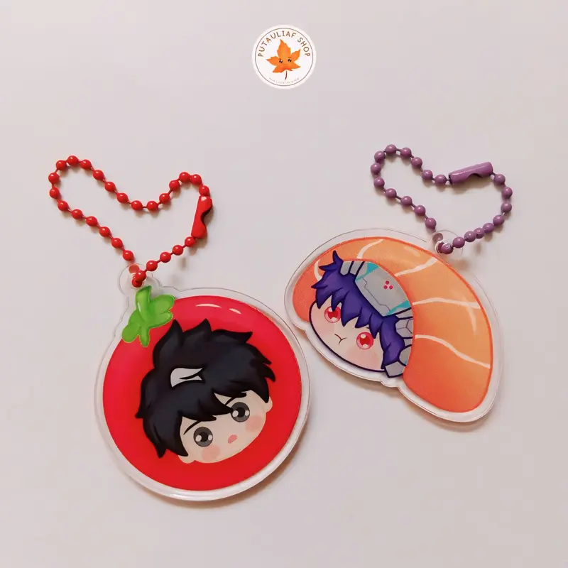 KEYCHAIN AKRILIK BOBOIBOY FANG (GANTUNGAN KUNCI AKRILIK) Ganci 4