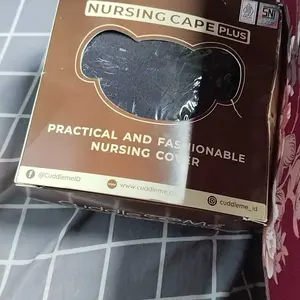 Apron Nursing Cape Cuddleme Breastfeeding Penutup ASI Bayi Menyusui, Silky Spandex Allsize DBF