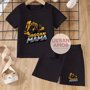 Urban Amor Setelan Anak Cowok Cewek trending Gambar Jagoan Mama