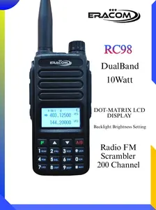 HT Handie Talkie ERACOM RC 98 Dualband 10 Watt