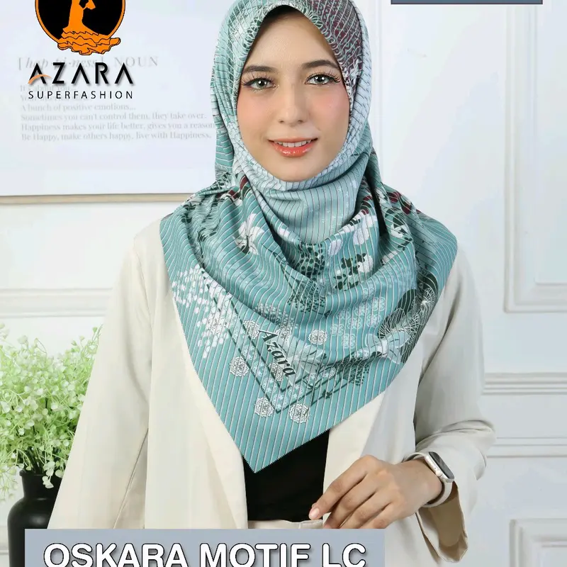 isi {10+1} hijab azara voal motif segi empat 2