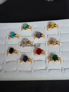 CINCIN BATU PERMATA WANITA TERLARIS TERMURAH anti karat