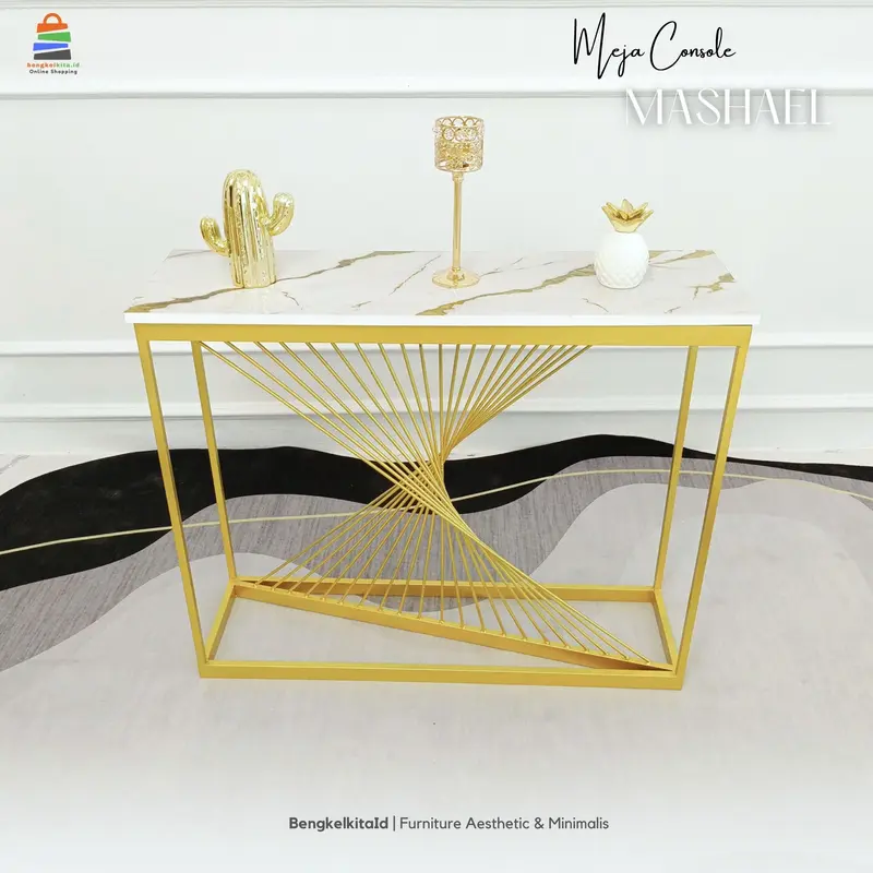 Meja Console Minimalis Mashael | Meja Ruang Tamu Minimalis | - Shop ...