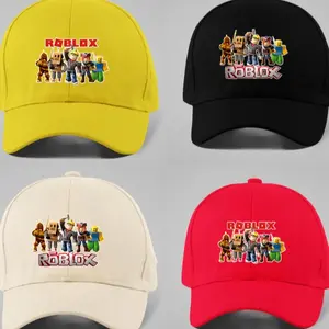 Topi Baseball Anak Karakter Game Roblox Sablon DTF/ Untuk Usia 3-8 Tahun