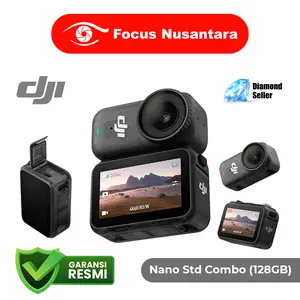 DJI Osmo Nano 128GB / DJI Osmo Nano 64 GB Action Camera Standard Combo - GARANSI RESMI