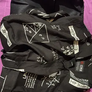 ONE SET SETELAN KEMEJA allora PRIA WANITA  MOTIF AMARILO PREMIUM RAYON COTTON  Celana  Katun Casual Lengan pendek keren  Santai trandy Panjang Polos Atasan