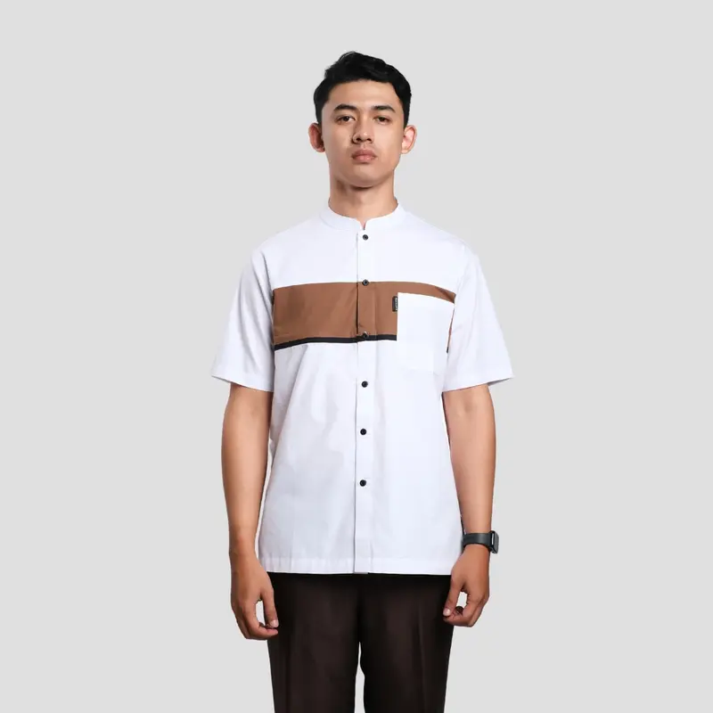 Bayezid - Koko Kurta Pria Lengan Pendek Khasyaf Series 5