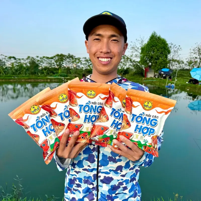 [BĐSH] COMBO 5 Gói Mồi Câu Cá Tổng Hợp - Chuyên Dùng Câu Chép, Diếc, Rô Phi, Trôi Dịch Vụ và Tự Nhiên