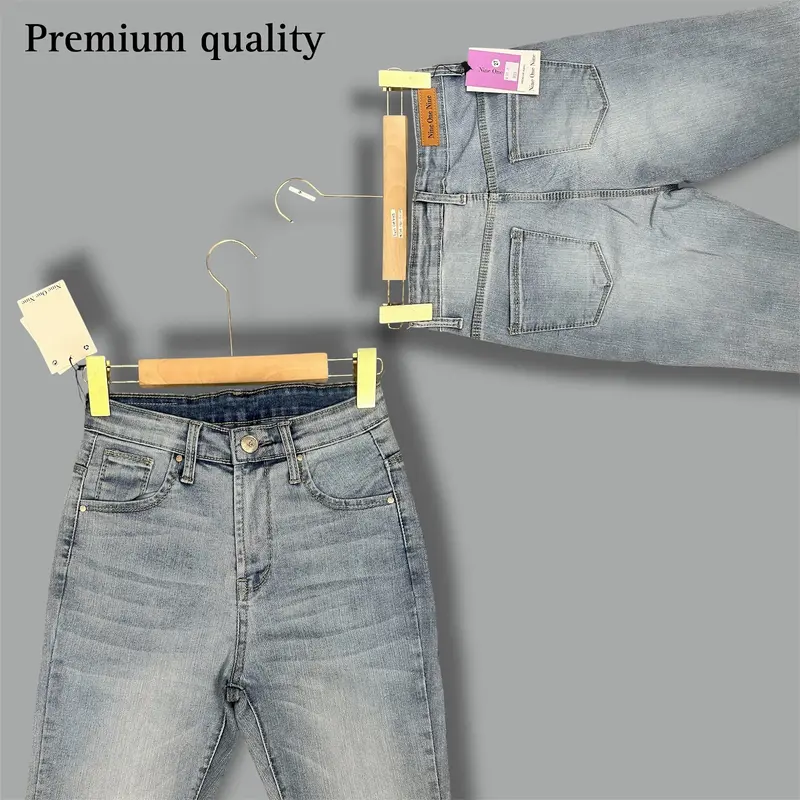 Celana Jeans wanita Hw pinggang tinggi//LIORA Cutbray wanita recomendasi 6