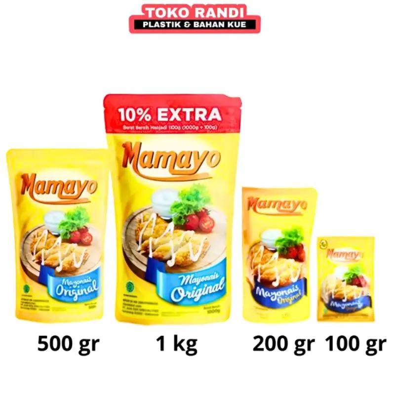 Mamayo Mayonais Original Kemasan 500gr / 200gr