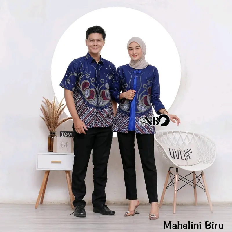 ATASAN BATIK PRIA DAN WANITA Seragam Kerja 4