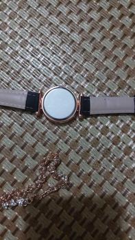 Product Review of Đồng Hồ Nữ, 2 cái / bộ, Thời Trang Thường Ngày Phong Cách Analog, Đồng Hồ Thạch Anh, Dây Da PU, Đồng Hồ Đeo Tay Và Vòng Tay, Thích Hợp Cho Cô Ấy from d**3 3