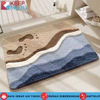 Gambar KEEP MAJU Keset Kamar Mandi 40x60cm Keset Lantai Anti Slip dan Lembut Tebal - U-306, 40*60CM dari Keepmaju karpet official Kota Tangerang 1 Tokopedia