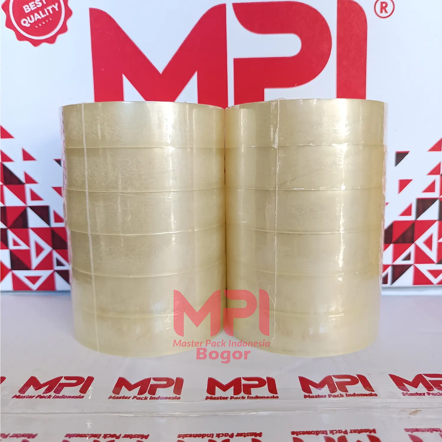 12 PCS - Isolasi Kecil 24mm x 100 Yard - Lakban Mini 24mm - Lakban Laundry