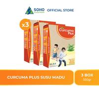 Gambar Curcuma Plus Susu Bubuk Ekstrak Temulawak - Madu 350g - Paket isi 3 dari Soho Global Health_NEW Kota Surabaya 1 Tokopedia