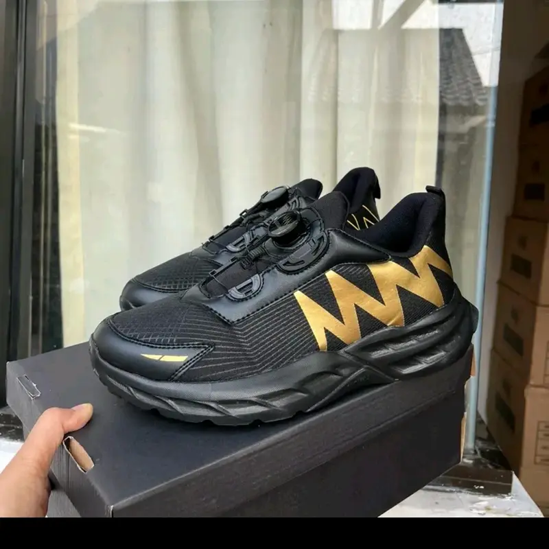 Sepatu exduma speedpro sepatu kets running - sepatu olahraga hitam motif unik 2