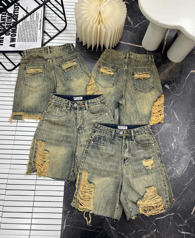 LSN Quần Jean Nữ Ngố Rách Trước Và Sau Mới Women 577 - 578 - 579
