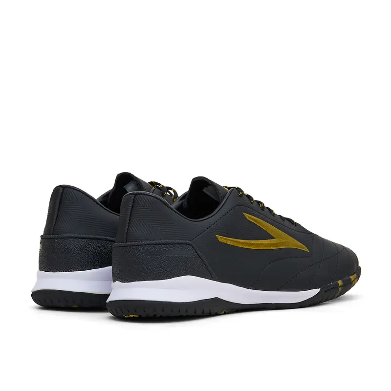 Zevma Sepatu Futsal Original Panthera Pro.2 - Black Gold IC 3