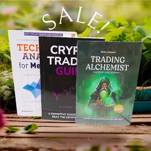 Paket 3 Buku Trading Alchemist+Crypto Trading Guide+Technical Analysis for Mega Profit Buku Wajib Trader(isi 3 Buku Best Quality Harga Terjangkau) Psychology