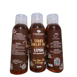BUNDLING 3 PCS 100ML TONER KELUPAS BPOM TONER COKLAT AHA LEMON ORIGINAL GITASKINORI TONER FLEK Perawatan Wajah extra badan jerawat