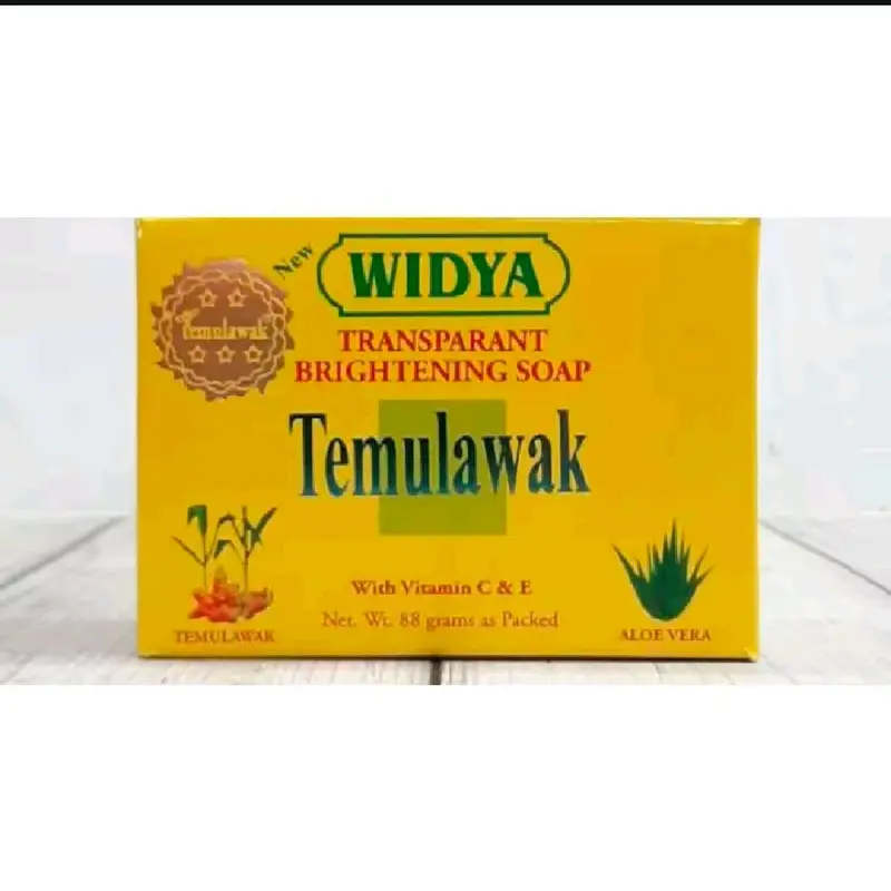 (2 Paket) The Face Temulawak BPOM Cream dan Sabun Widya Brightening - Soap, Mandi 4