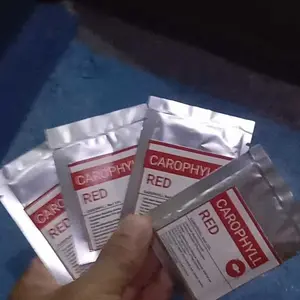 Pencerah & pewarna ikan CAROPHYLL red, blue, black, yellow, pink & green