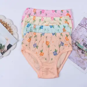 12 Pcs Celana Dalam Wanita Hyget CD Haid Wanita Motif Bunga