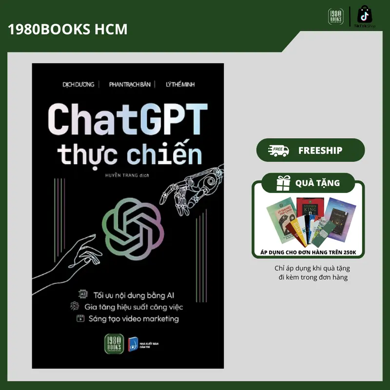 SÁCH Chat GPT Thực Chiến -TÁC GIẢ: Dịch Dương – Phan Trách Bân – Lý Thế Minh [TTAM] 0