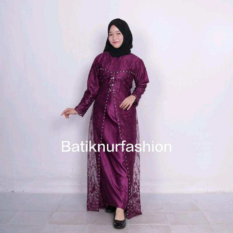 GAMIS MEWAH BK PINTU FULL BRUKAT //OOTD//BRIDESMAID//WARNA BURGUNDY//BAJU KONDANGAN //GAUN PESTA //BAJU KONDANGAN MURAH 2