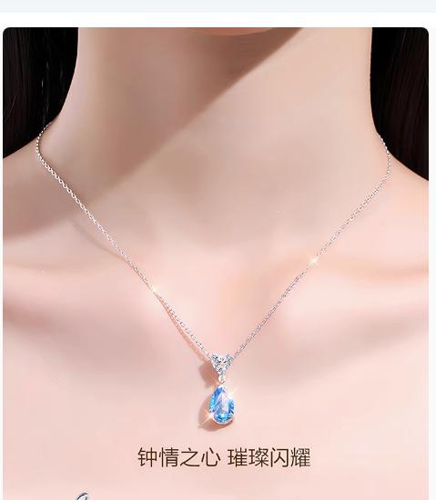 sliver plated gold unisex  semiprecious stone necklaces & pendants 1