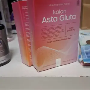 Kalon Asta Gluta | L-Glutathione 500mg + Astaxanthin 4mg + ALA 50mg | Suplemen Kulit Cerah Glowing & Antioksidan BPOM | Suplement Whitening Capsule | Whitening Booster Suplemen Kecantikan