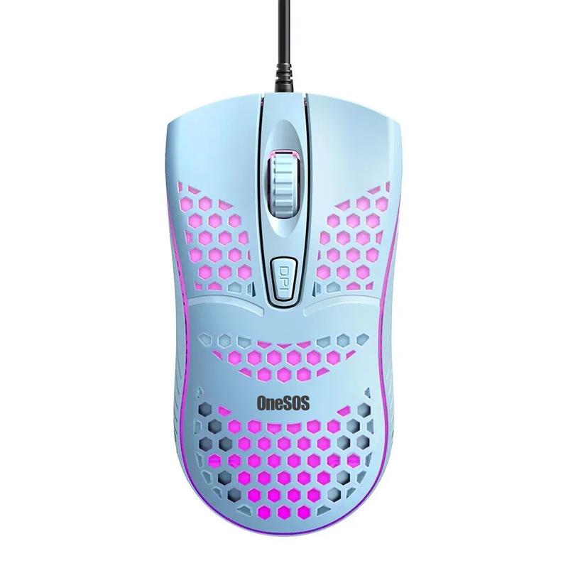OneSOS Mouse Click dengan LED Otomatis SB 402 6