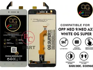 LCD TOUCHSCREEN COMPATIBLE FOR OPPO A37 / NEO 9 FULLSET ORIGINAL OG SUPER